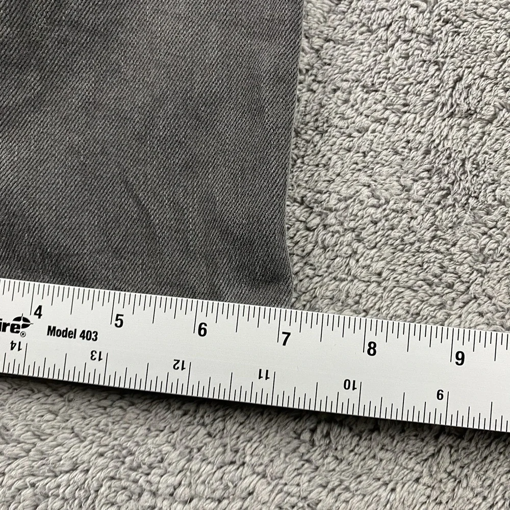 Levis 510‎ Skinny Jeans Mens 38x30 Dark Gray Mid Rise Denim